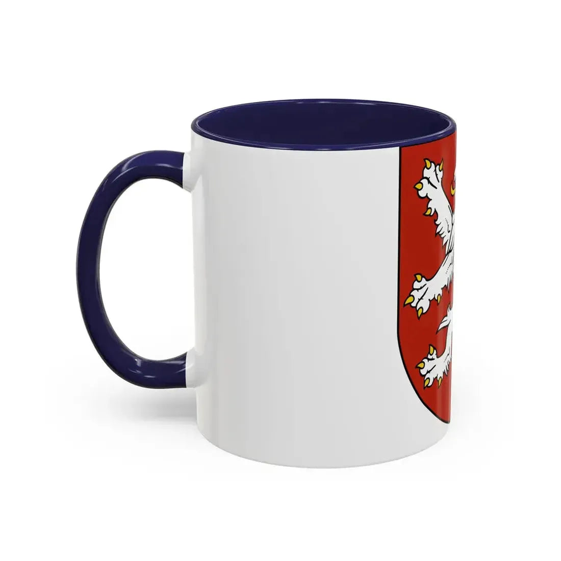 Small coat of arms of the Czech Republic - Accent Coffee Mug - Go Mug Yourself