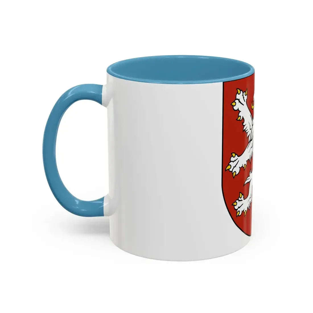Small coat of arms of the Czech Republic - Accent Coffee Mug - Go Mug Yourself