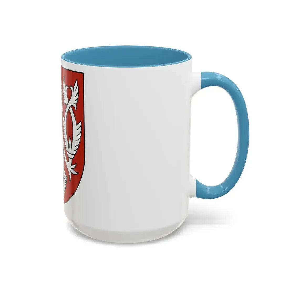 Small coat of arms of the Czech Republic - Accent Coffee Mug - Go Mug Yourself