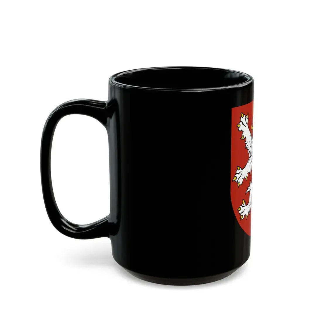 Small coat of arms of the Czech Republic - Black Coffee Mug - Go Mug Yourself