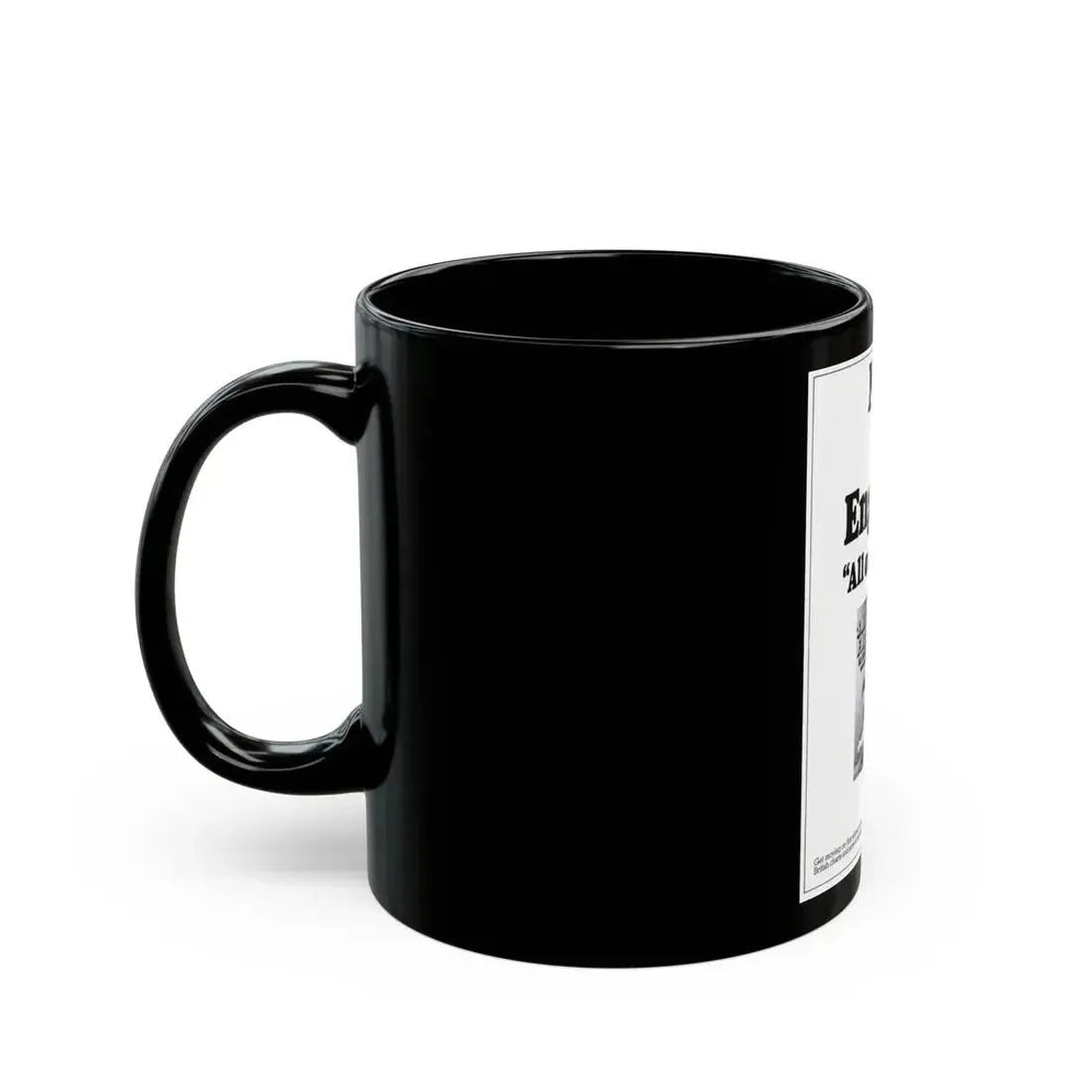 Small Faces 1966 (Music Poster) Black Coffee Mug - Go Mug Yourself