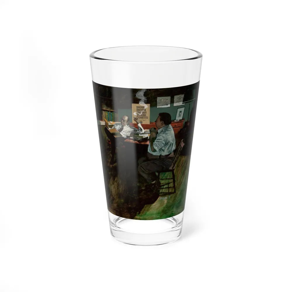 Smoking Doctor, 1971 - Pint Glass 16oz 16oz - Go Mug Yourself
