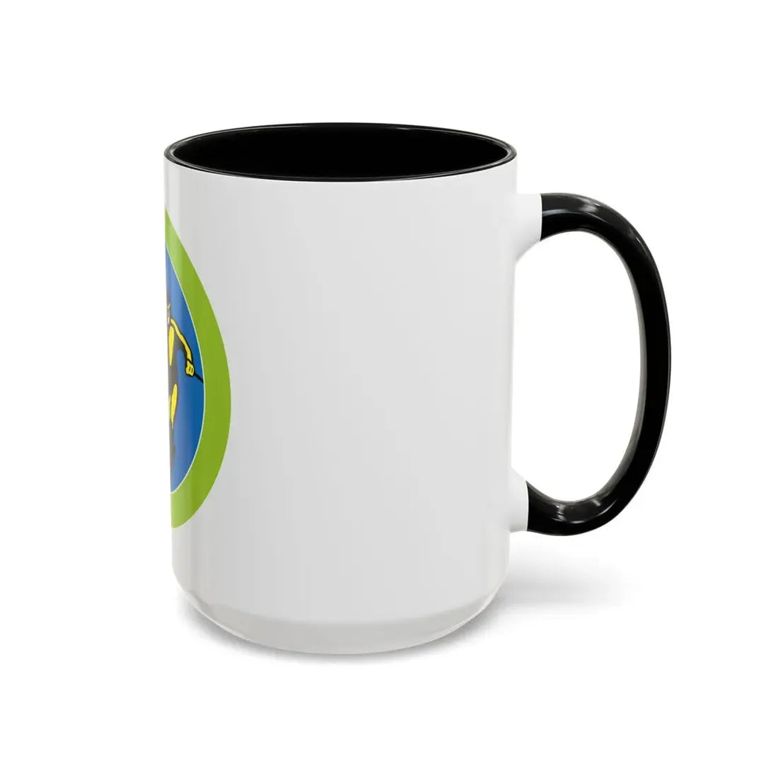 Snow Sports (Boy Scout Merit Badge) Accent Coffee Mug - Go Mug Yourself