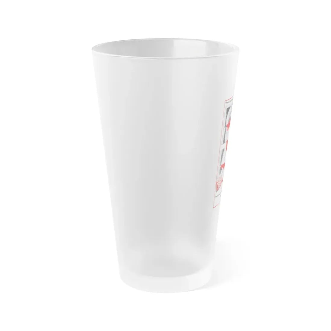 SNUFF 1976 Movie Poster - Frosted Pint Glass 16oz - Go Mug Yourself