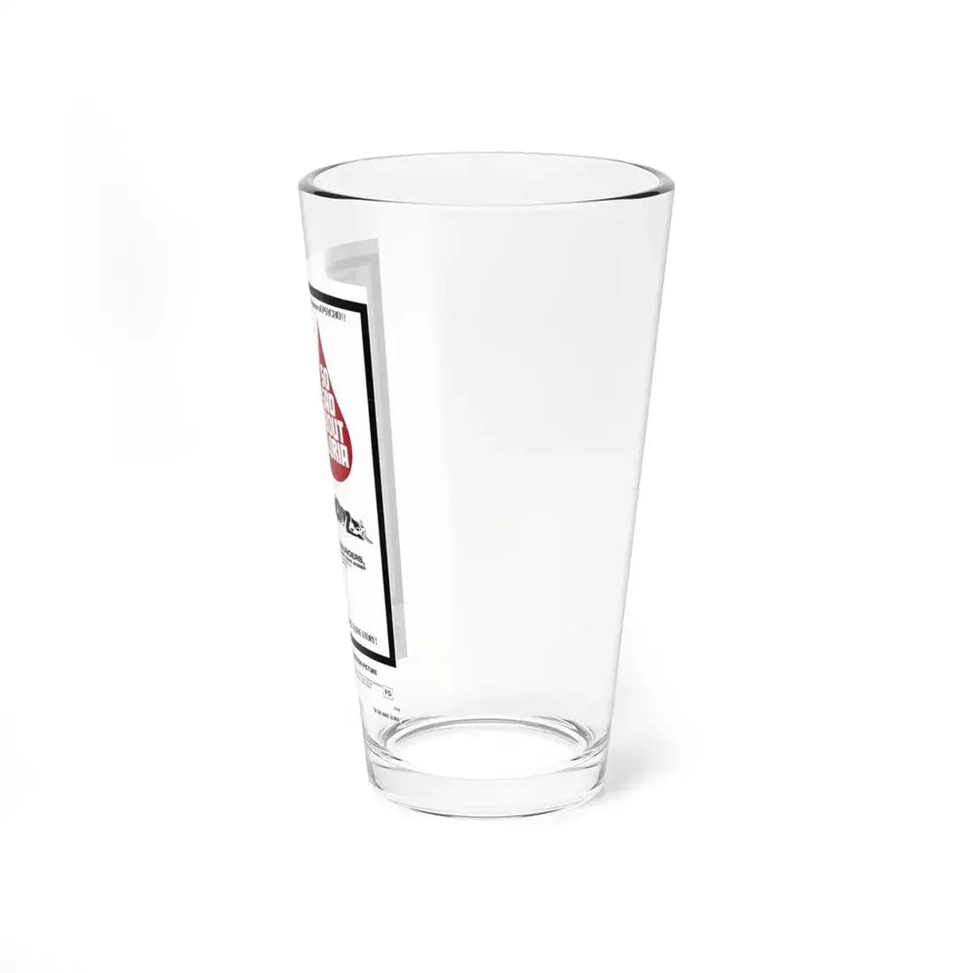 SO SAD ABOUT GLORIA (VISIONS OF EVIL) 1973 Movie Poster - Pint Glass 16oz - Go Mug Yourself
