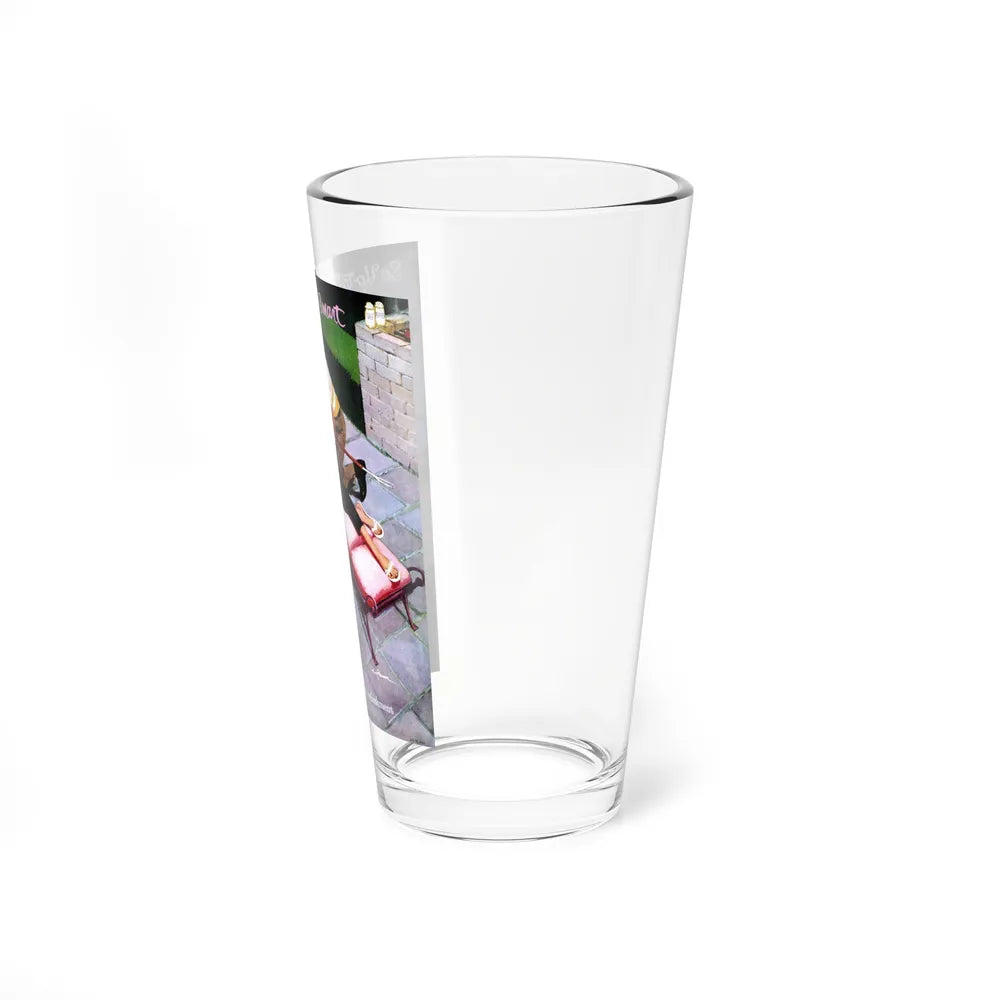 So Up-to-Date, So Smart, Pepsi Cola ad (1959) (Magazine Illustration) Pint Glass 16oz - Go Mug Yourself