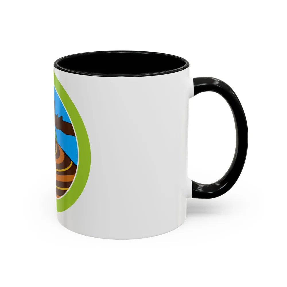 Soil Water Conservation (Boy Scout Merit Badge) Accent Coffee Mug - Go Mug Yourself