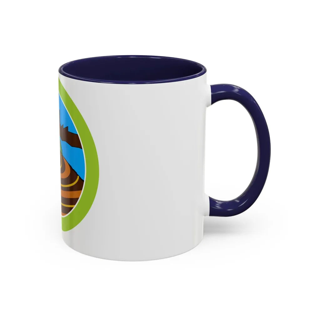 Soil Water Conservation (Boy Scout Merit Badge) Accent Coffee Mug - Go Mug Yourself