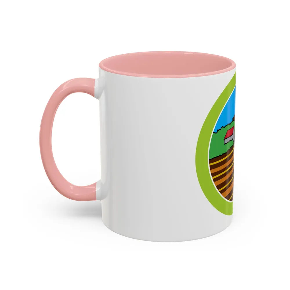 Soil Water Conservation (Boy Scout Merit Badge) Accent Coffee Mug - Go Mug Yourself