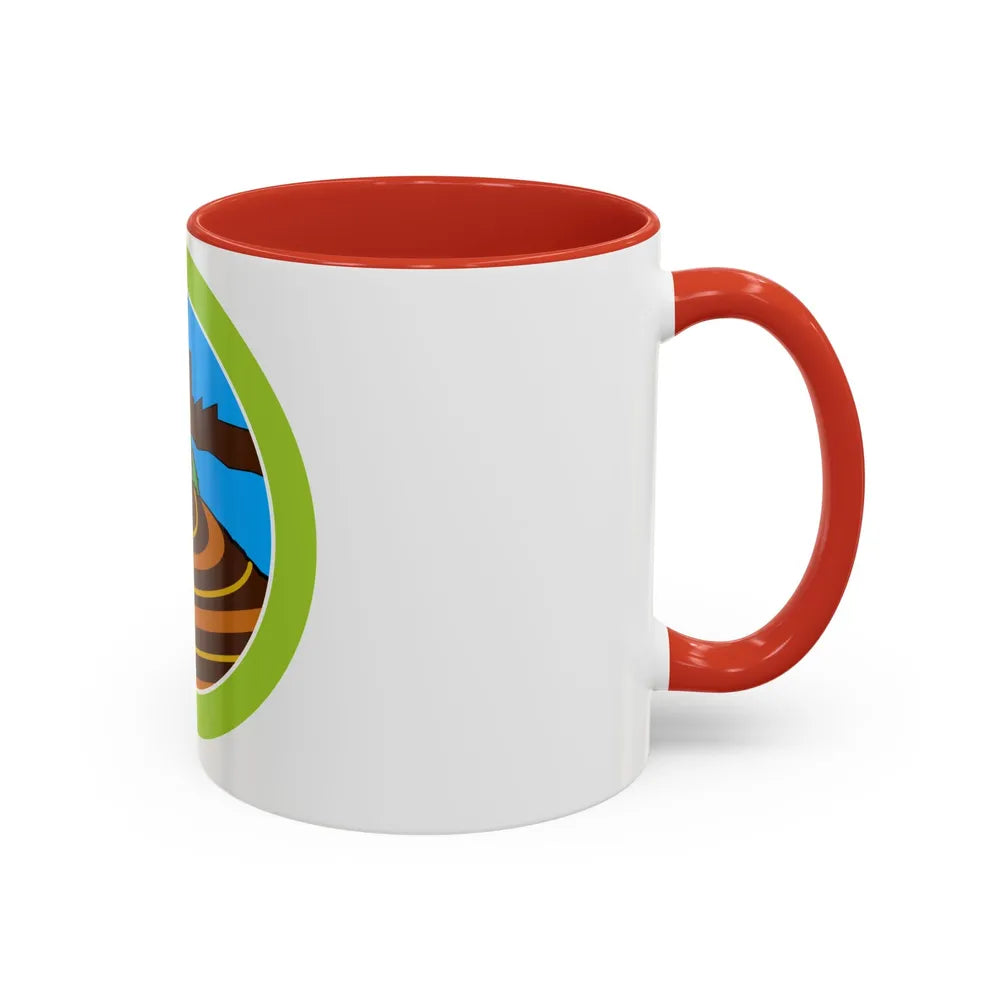 Soil Water Conservation (Boy Scout Merit Badge) Accent Coffee Mug - Go Mug Yourself