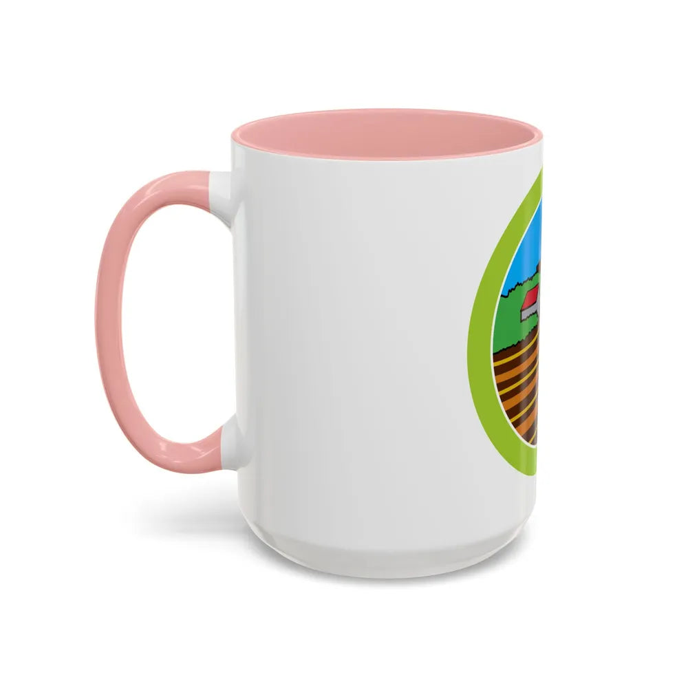 Soil Water Conservation (Boy Scout Merit Badge) Accent Coffee Mug - Go Mug Yourself