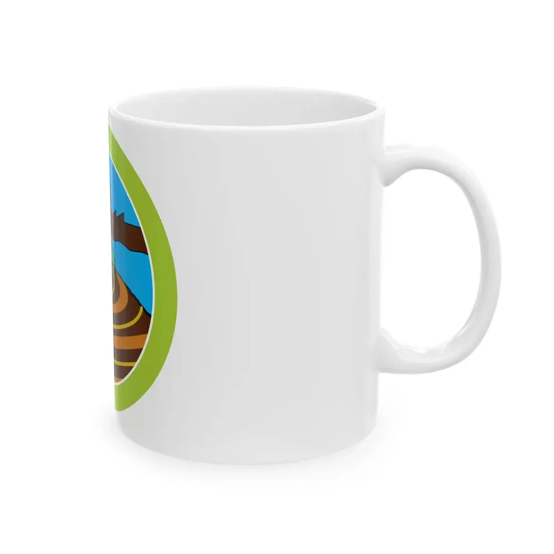 Soil Water Conservation (Boy Scout Merit Badge) White Coffee Mug - Go Mug Yourself