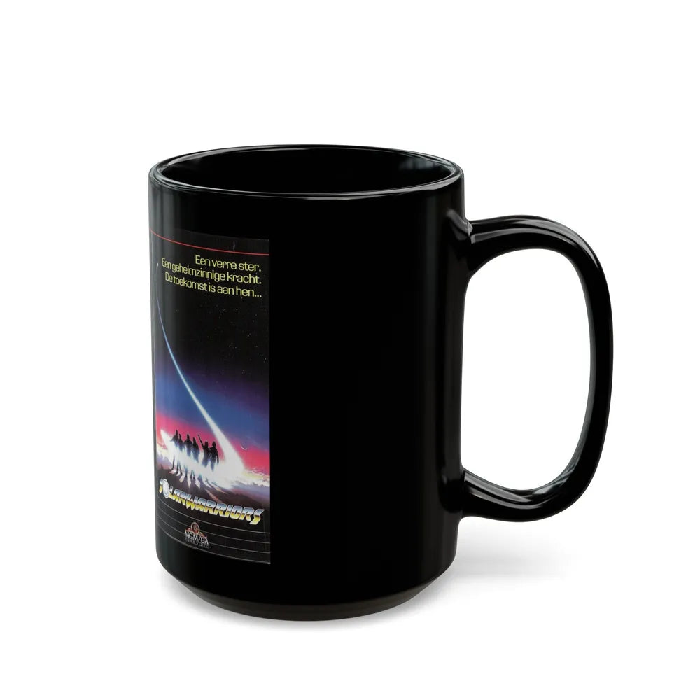 SOLARWARRIORS (VHS COVER) - Black Coffee Mug-Go Mug Yourself