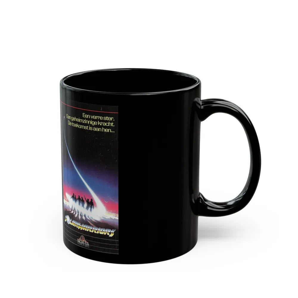 SOLARWARRIORS (VHS COVER) - Black Coffee Mug-Go Mug Yourself