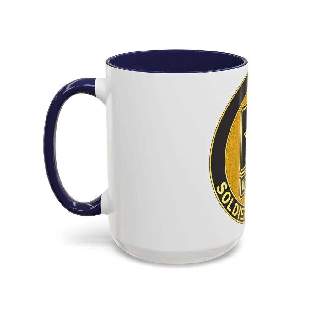 Soldier for Life Lapel Button (U.S. Army) Accent Coffee Mug - Go Mug Yourself