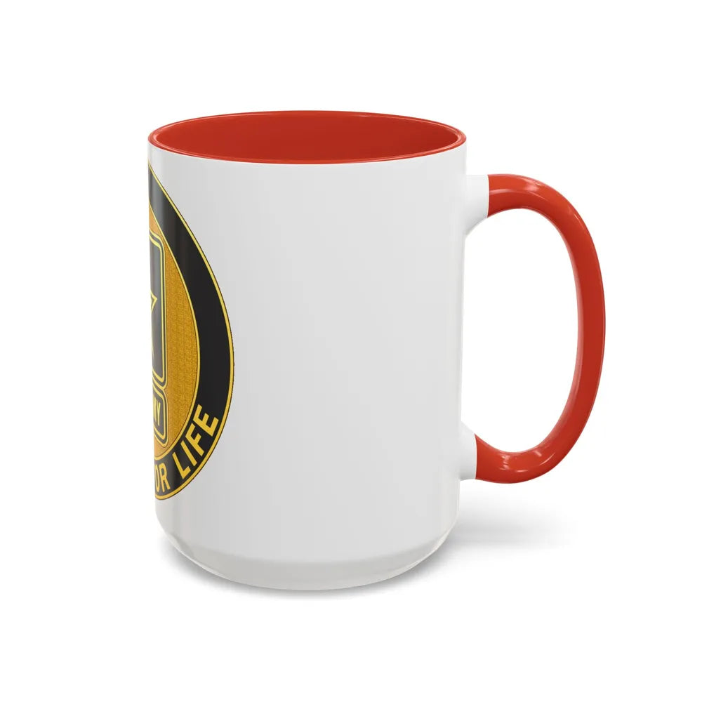 Soldier for Life Lapel Button (U.S. Army) Accent Coffee Mug - Go Mug Yourself
