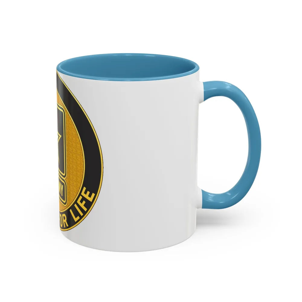 Soldier for Life Lapel Button (U.S. Army) Accent Coffee Mug - Go Mug Yourself