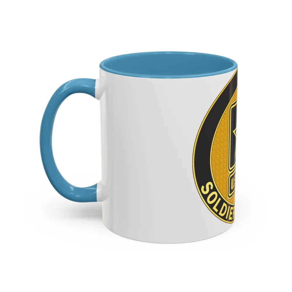 Soldier for Life Lapel Button (U.S. Army) Accent Coffee Mug - Go Mug Yourself