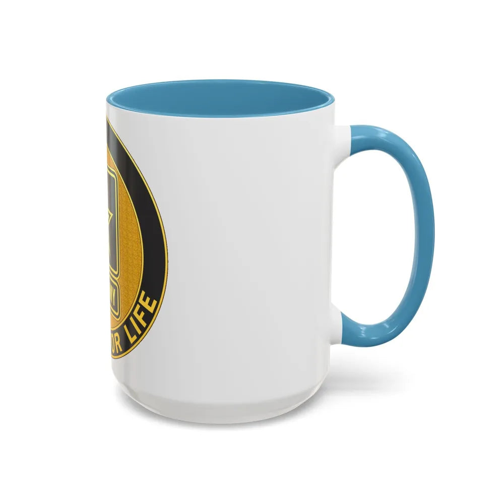 Soldier for Life Lapel Button (U.S. Army) Accent Coffee Mug - Go Mug Yourself