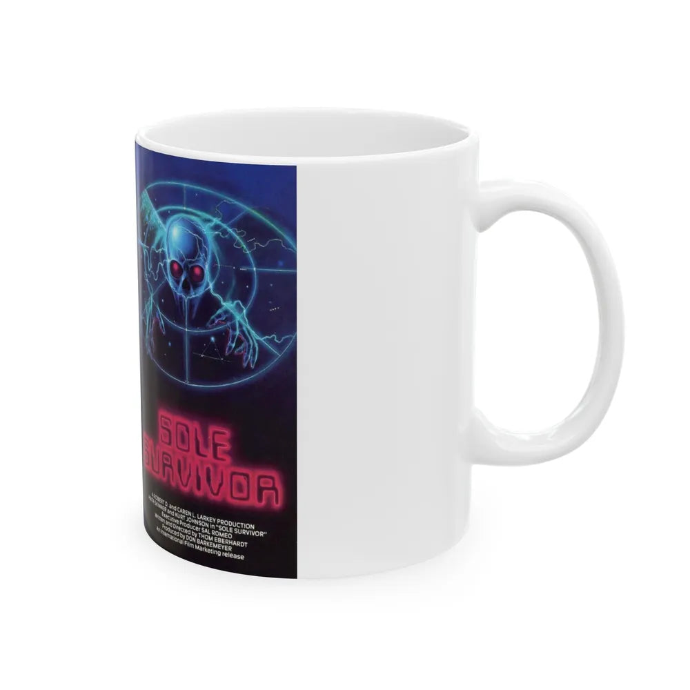 SOLE SURVIVOR (VHS COVER) - White Coffee Mug-Go Mug Yourself
