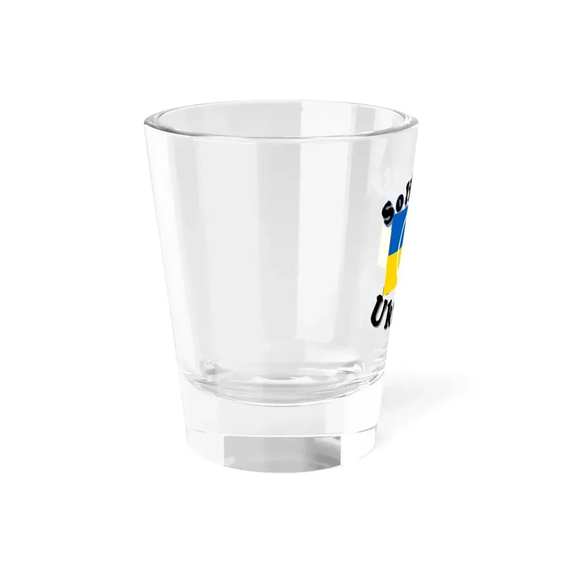 Solidarity Ukraine (Ukraine) Shot Glass 1.5oz - Go Mug Yourself