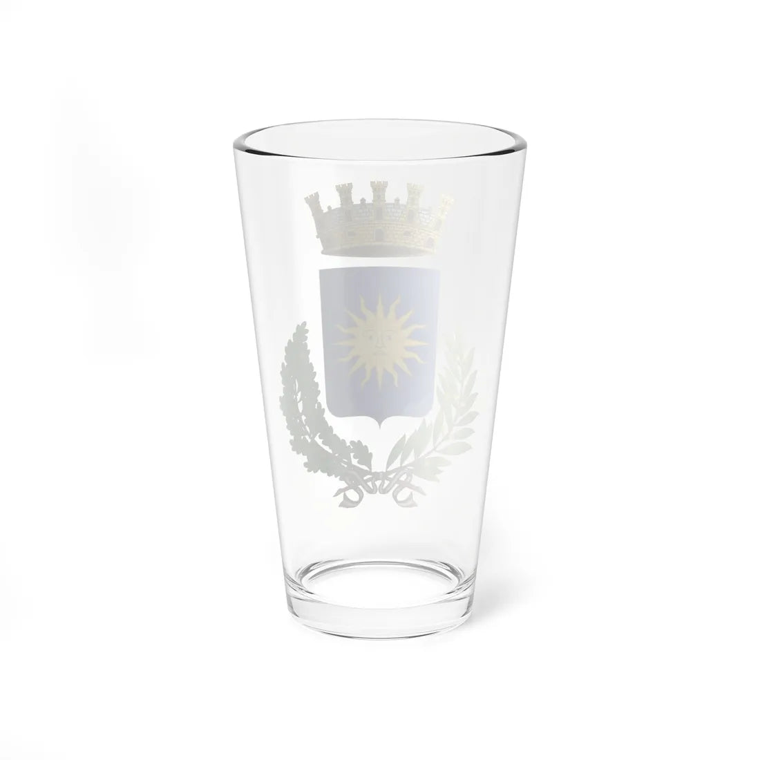 Solofra-Stemma (Italy) (Coat of Arms) Pint Glass 16oz - Go Mug Yourself