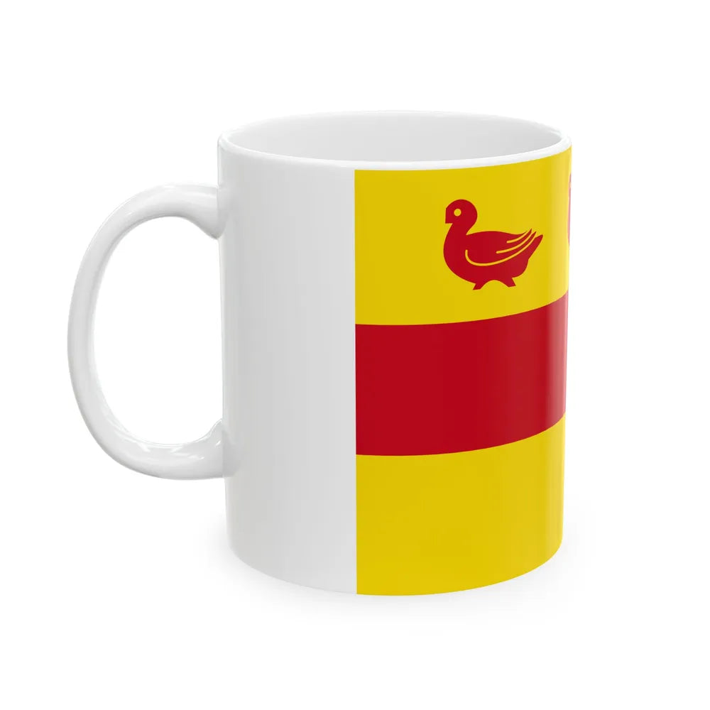 Sombreffe vlag (Belgium) White Coffee Mug - Go Mug Yourself