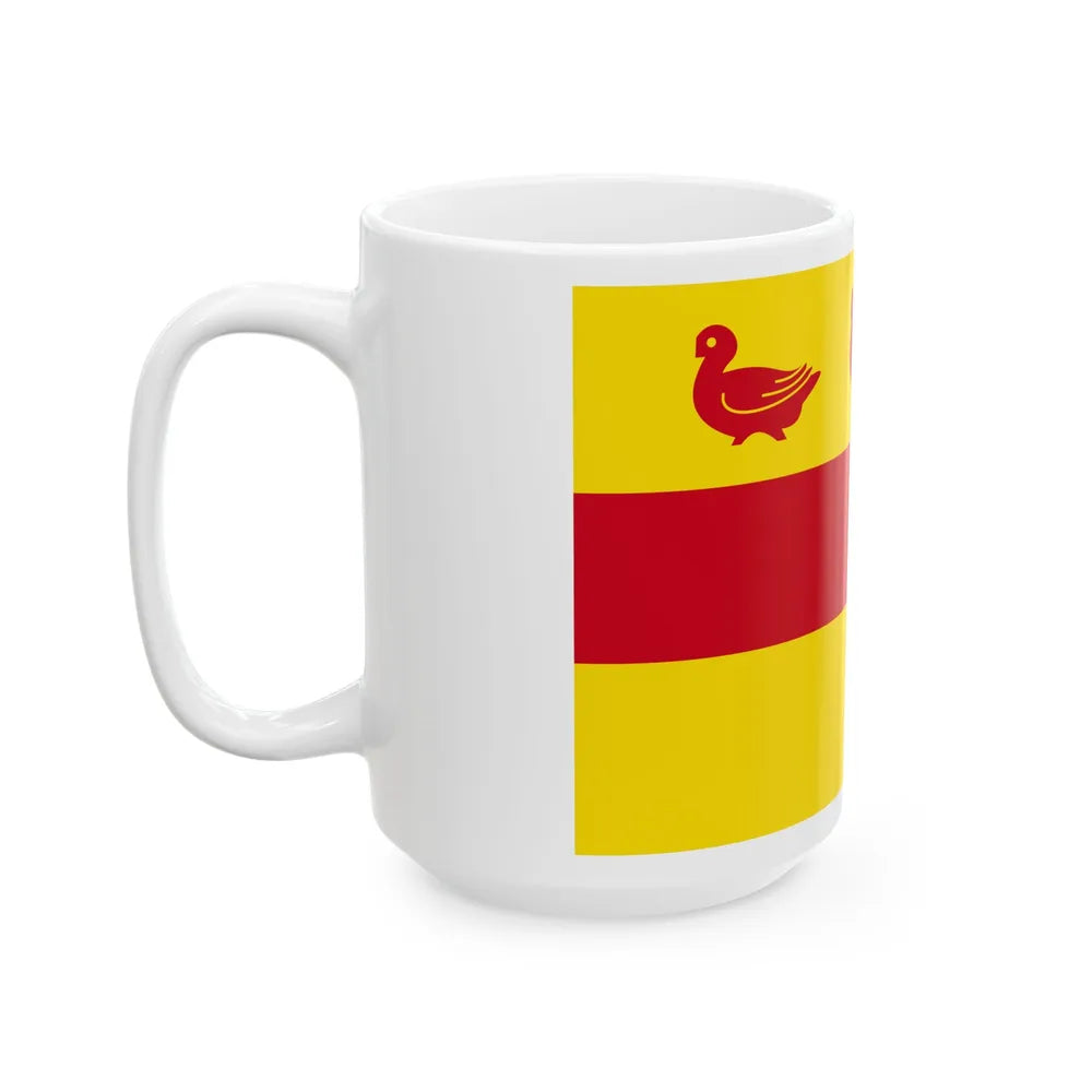 Sombreffe vlag (Belgium) White Coffee Mug - Go Mug Yourself