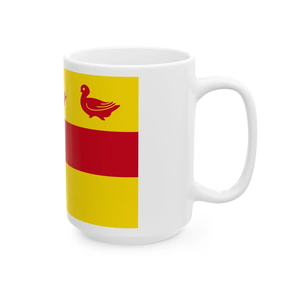 Sombreffe vlag (Belgium) White Coffee Mug - Go Mug Yourself