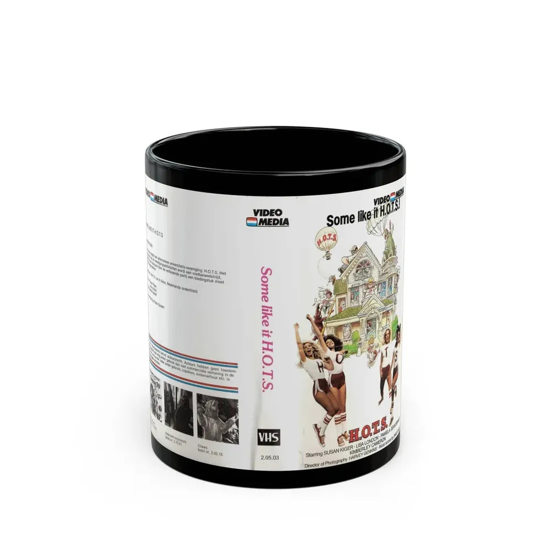 SOME LIKE IT HOTS (VHS COVER) - Black Coffee Mug 11oz - Go Mug Yourself