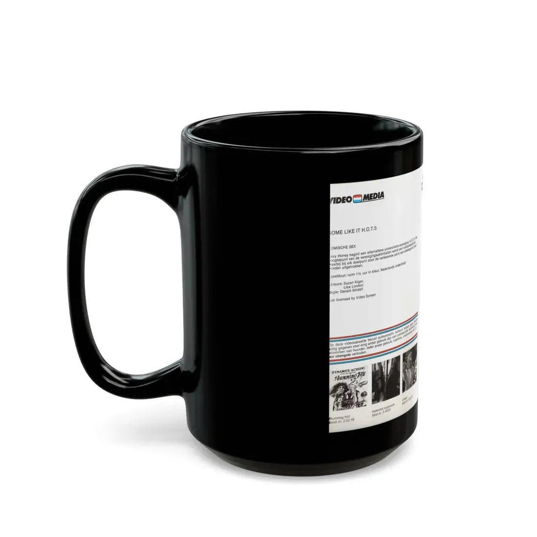 SOME LIKE IT HOTS (VHS COVER) - Black Coffee Mug - Go Mug Yourself