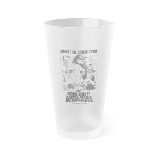SOME LIKE IT VIOLENT 1968 Movie Poster - Frosted Pint Glass 16oz Default Title - Go Mug Yourself