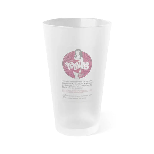 SOMETHING WEIRD 1967 Movie Poster - Frosted Pint Glass 16oz 16oz Frosted - Go Mug Yourself