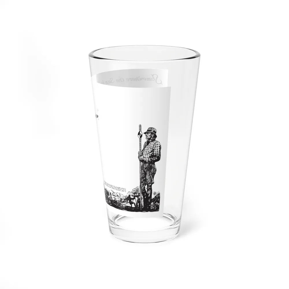 Somewhere the Sun is Shining, Collier's, March 10, 1928 (Magazine Illustration) Pint Glass 16oz - Go Mug Yourself