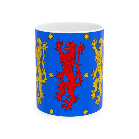 Somma Lombardo-Bandiera (Italy) White Coffee Mug 11oz - Go Mug Yourself