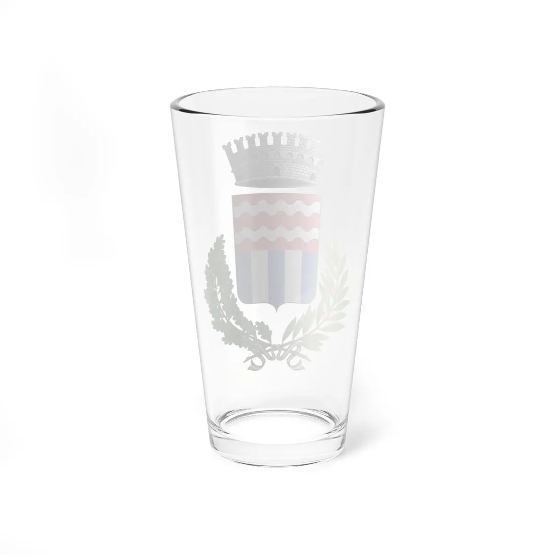 Sommatino-Stemma (Italy) (Coat of Arms) Pint Glass 16oz - Go Mug Yourself