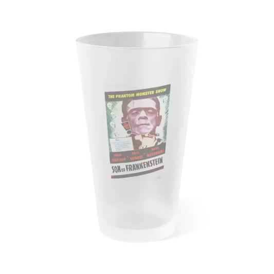 SON OF FRANKENSTEIN (2) 1939 Movie Poster - Frosted Pint Glass 16oz 16oz Frosted - Go Mug Yourself