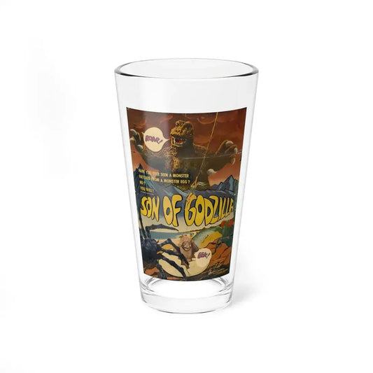 SON OF GODZILLA 1967 Movie Poster - Pint Glass 16oz 16oz - Go Mug Yourself