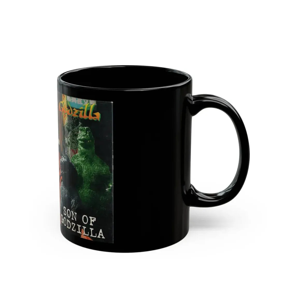 SON OF GODZILLA (VHS COVER) - Black Coffee Mug - Go Mug Yourself