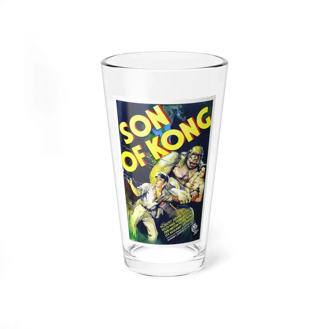 SON OF KONG (2) 1933 Movie Poster - Pint Glass 16oz 16oz - Go Mug Yourself