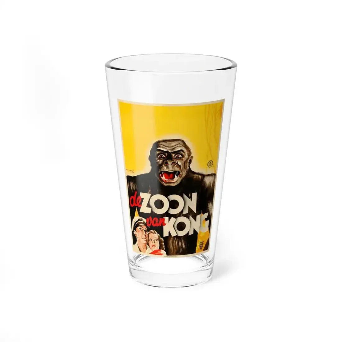 SON OF KONG (DUTCH) 1933 Movie Poster - Pint Glass 16oz 16oz - Go Mug Yourself