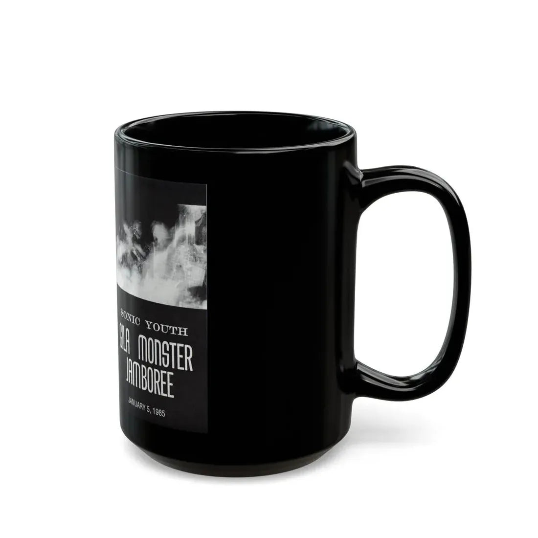 SONIC YOUTH GILA MONSTER JAMBOREE (VHS COVER) - Black Coffee Mug - Go Mug Yourself