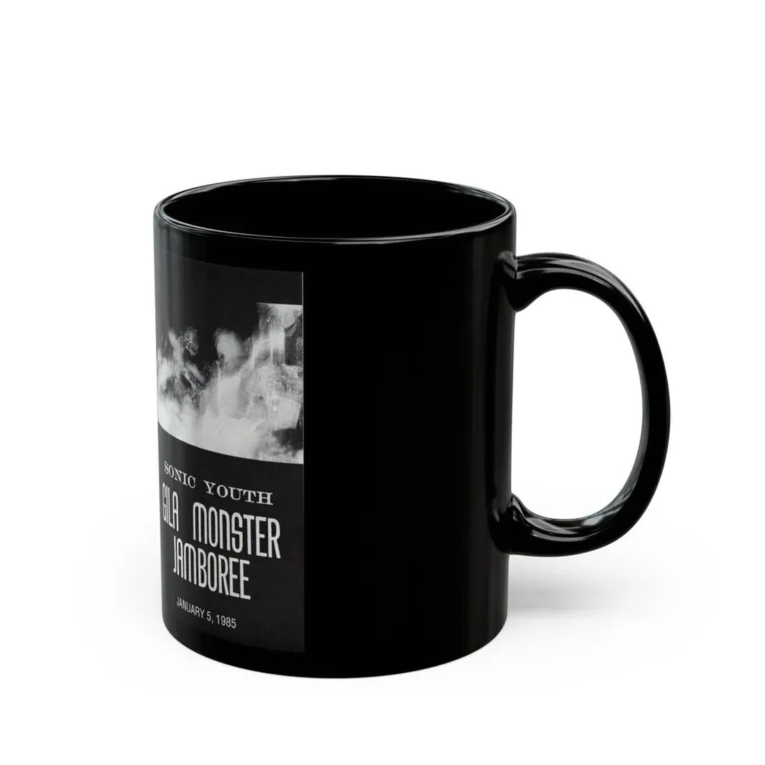 SONIC YOUTH GILA MONSTER JAMBOREE (VHS COVER) - Black Coffee Mug - Go Mug Yourself
