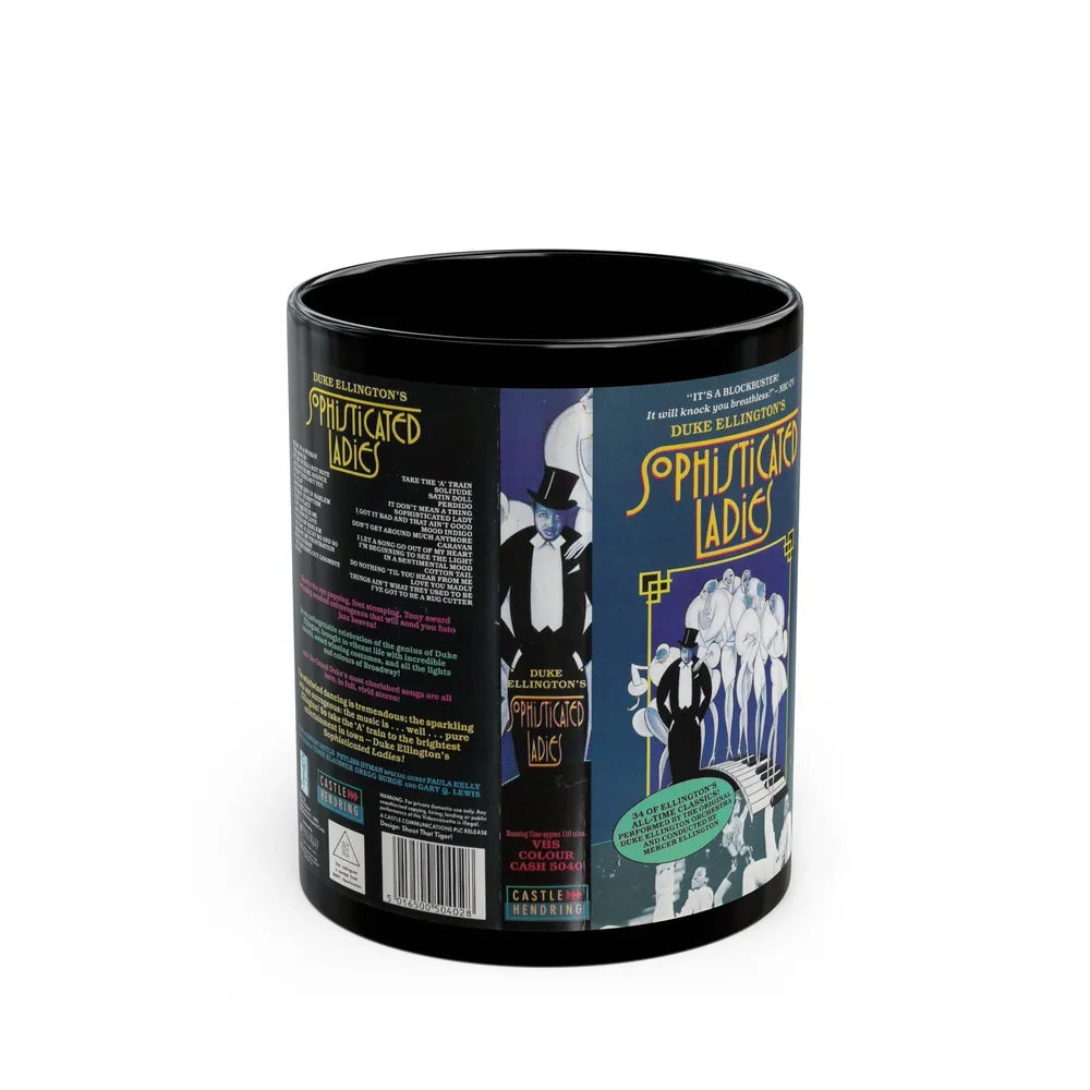 SOPHISTICATED LADIES (VHS COVER) - Black Coffee Mug-11oz-Go Mug Yourself