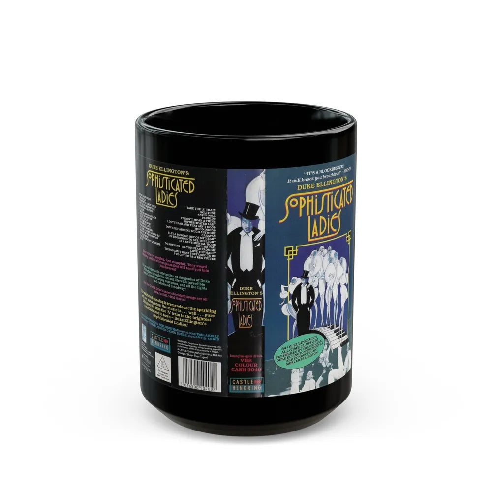 SOPHISTICATED LADIES (VHS COVER) - Black Coffee Mug-15oz-Go Mug Yourself