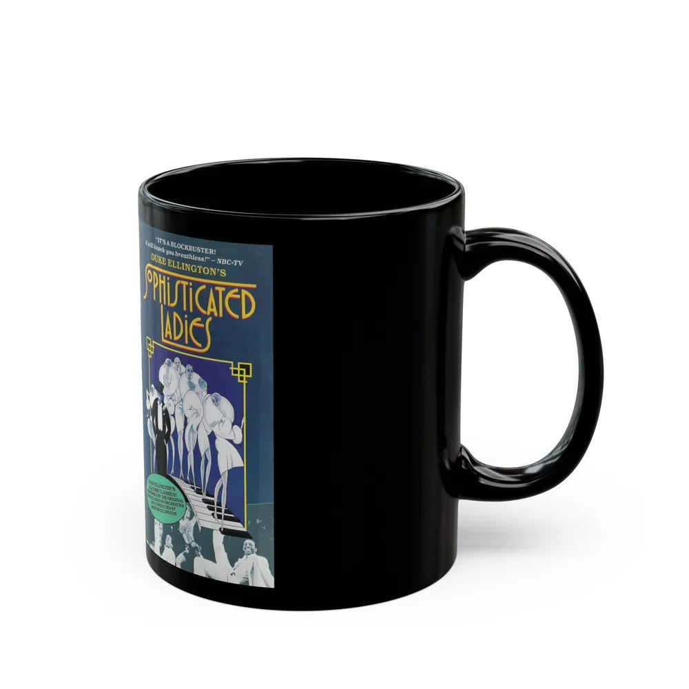 SOPHISTICATED LADIES (VHS COVER) - Black Coffee Mug-Go Mug Yourself