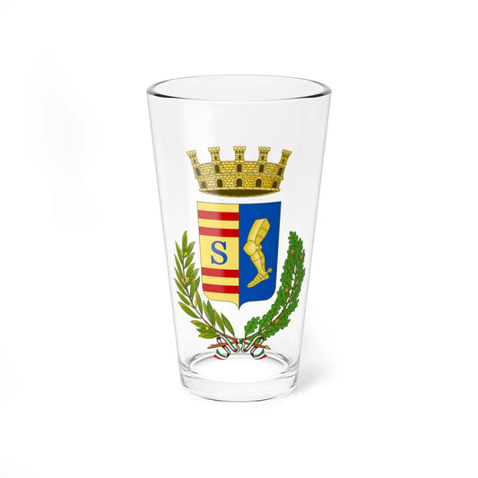 Sorso-Stemma (Italy) (Coat of Arms) Pint Glass 16oz 16oz - Go Mug Yourself