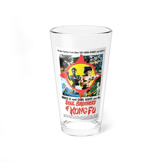 SOUL BROTHERS OF KUNG FU 1977 Movie Poster - Pint Glass 16oz 16oz - Go Mug Yourself