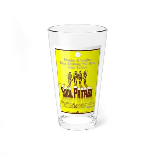SOUL PATROL 1976 Movie Poster - Pint Glass 16oz 16oz - Go Mug Yourself