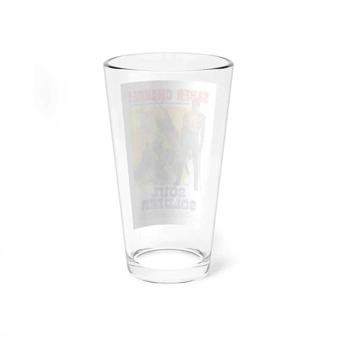 SOUL SOLDIER 1970 Movie Poster - Pint Glass 16oz - Go Mug Yourself